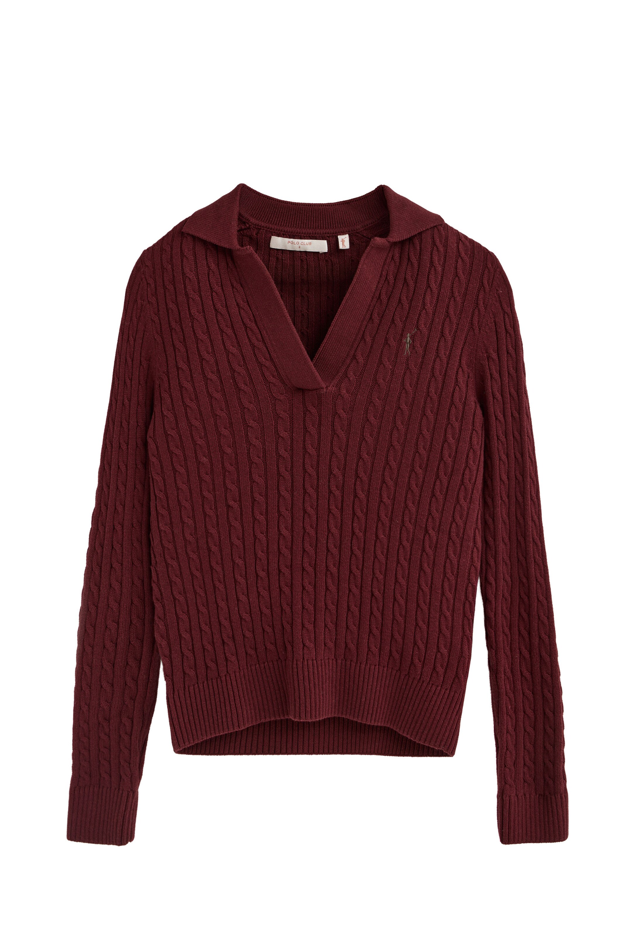 Polo Club Sweater in Red