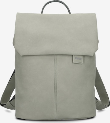 ZWEI Backpack 'Mademoiselle' in Grey: front