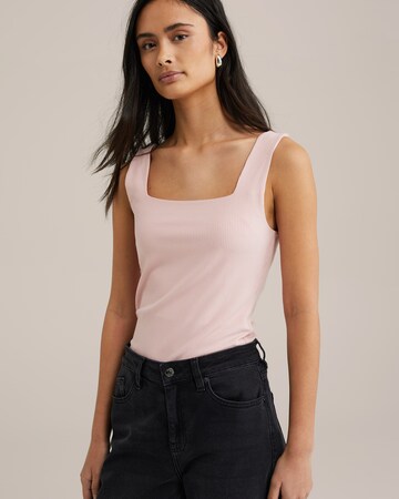 Haut WE Fashion en rose : devant