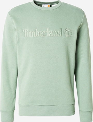 Sweat-shirt TIMBERLAND en vert : devant