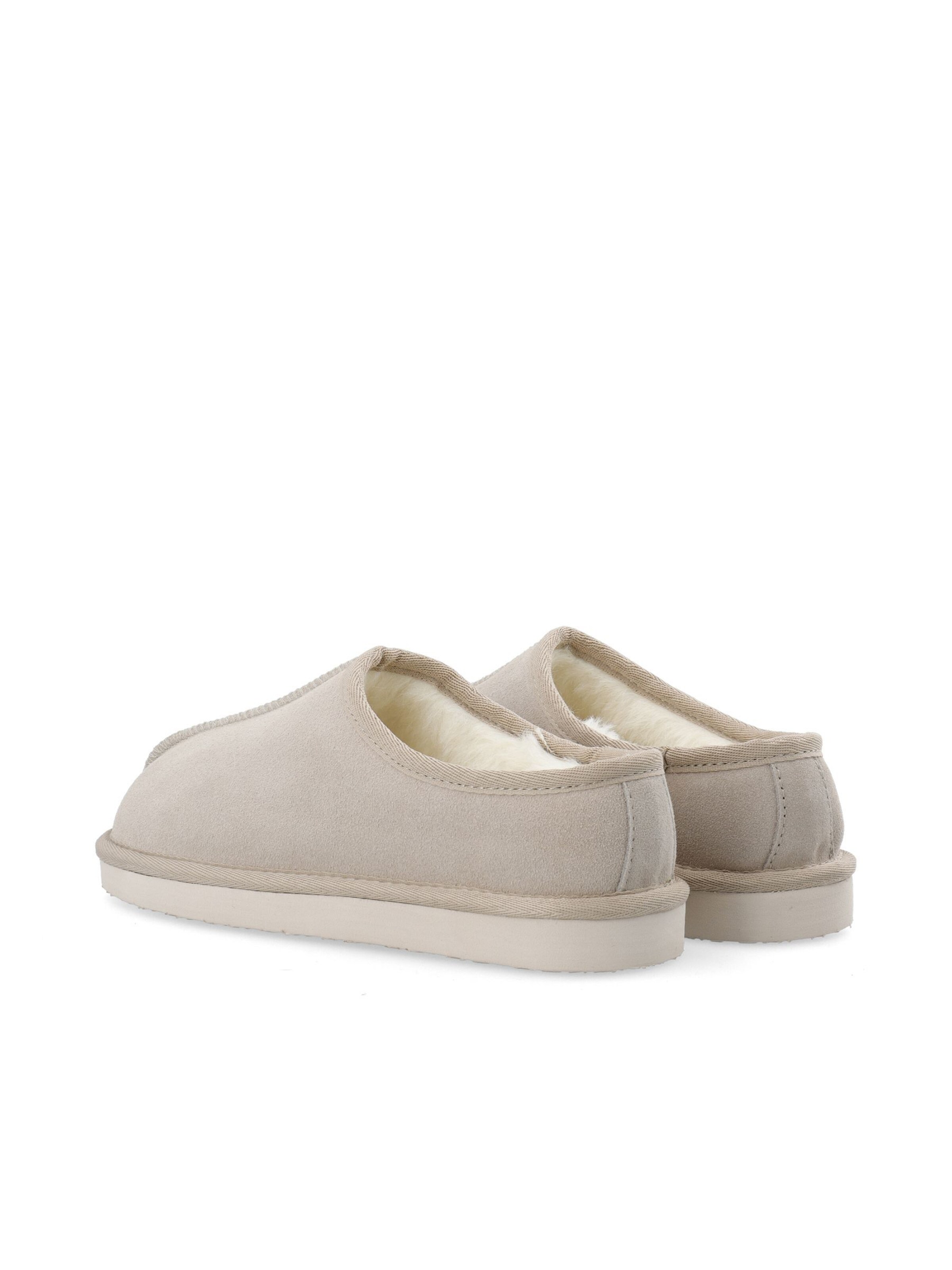 Bianco Slipper 'SNOW' in Beige