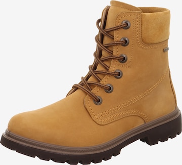 Legero Schnürstiefelette 'Monta' in Gelb: Vorderseite