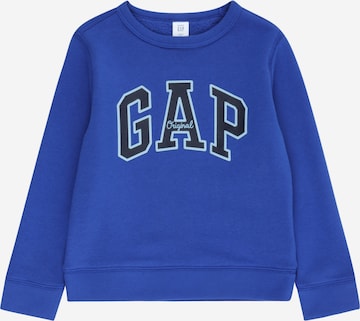 GAP Sweatshirt in Blau: predná strana