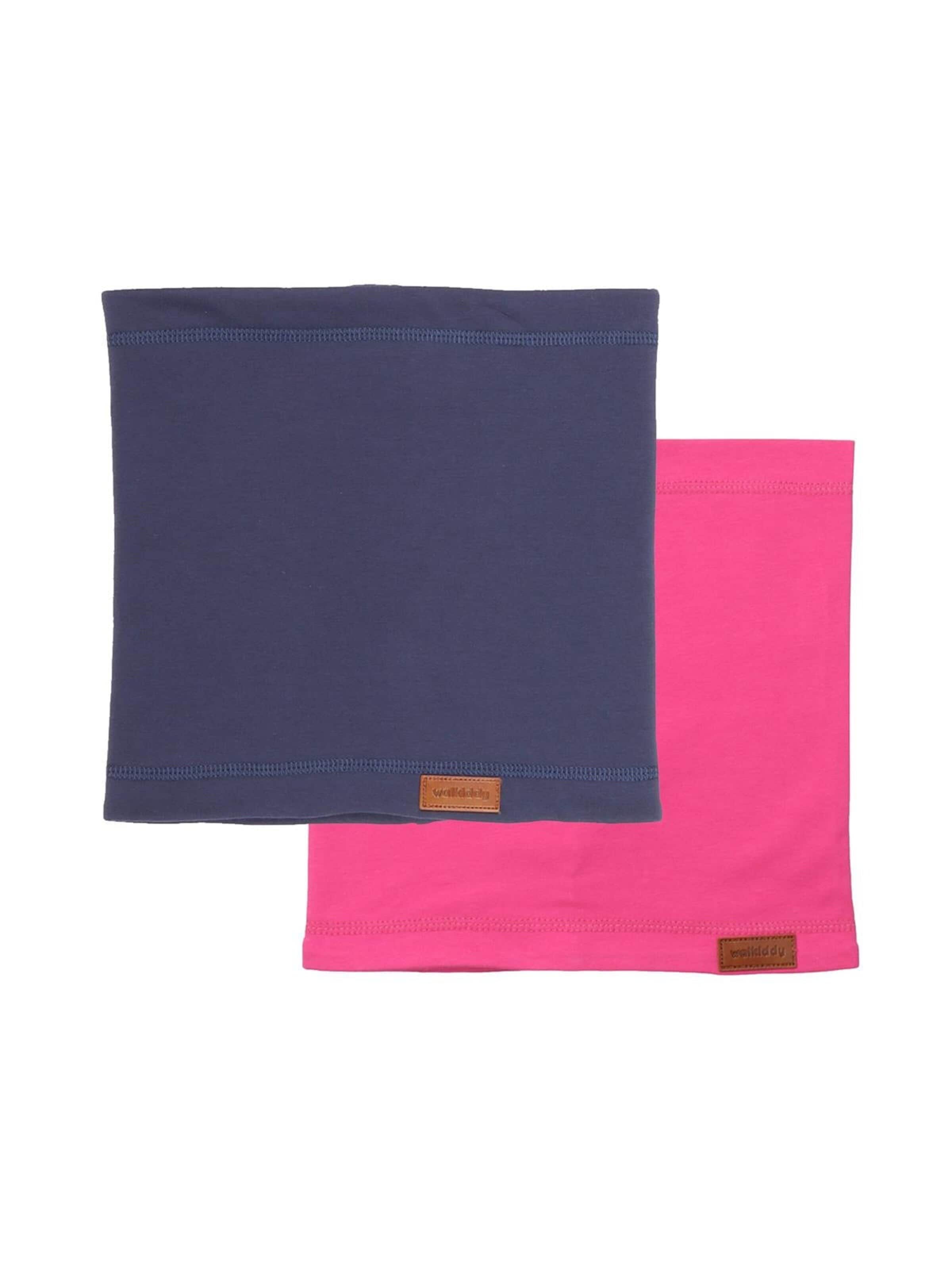 Walkiddy Schal 'Walkiddy - Unifarben Scarf'‌‌‌ in Blau: Vorderseite