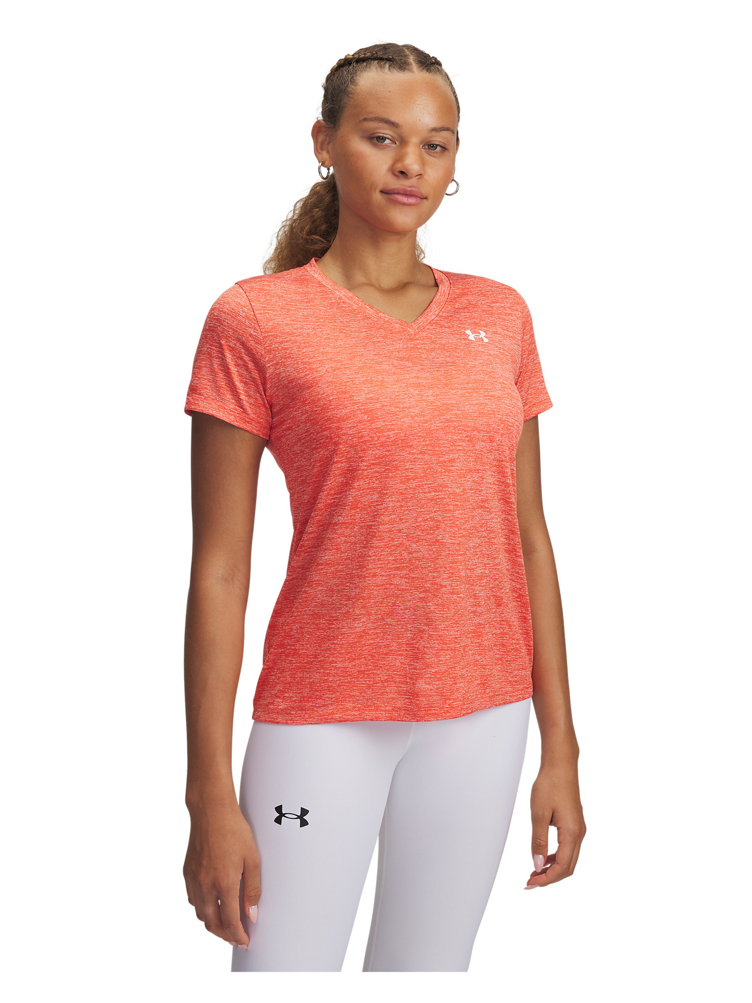 UNDER ARMOUR Funktionsshirt 'Twist' in Orange: Vorderseite