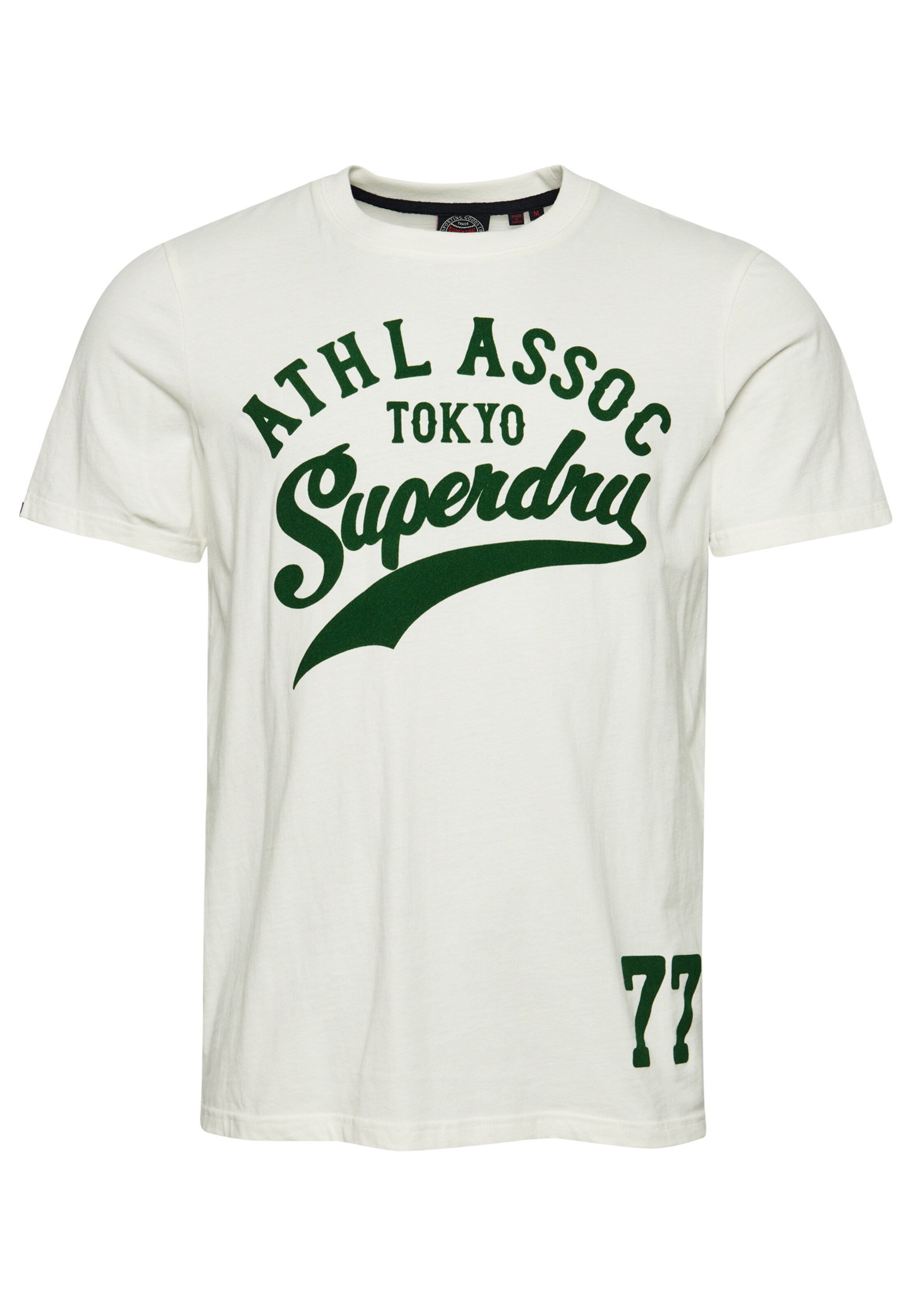 T-Shirt Superdry en blanc : devant