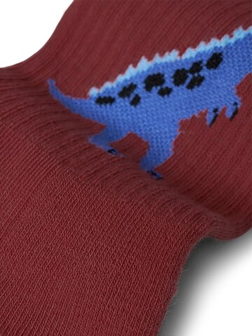 Von Jungfeld Socks 'Tennis Weihnachtsmotive' in Red