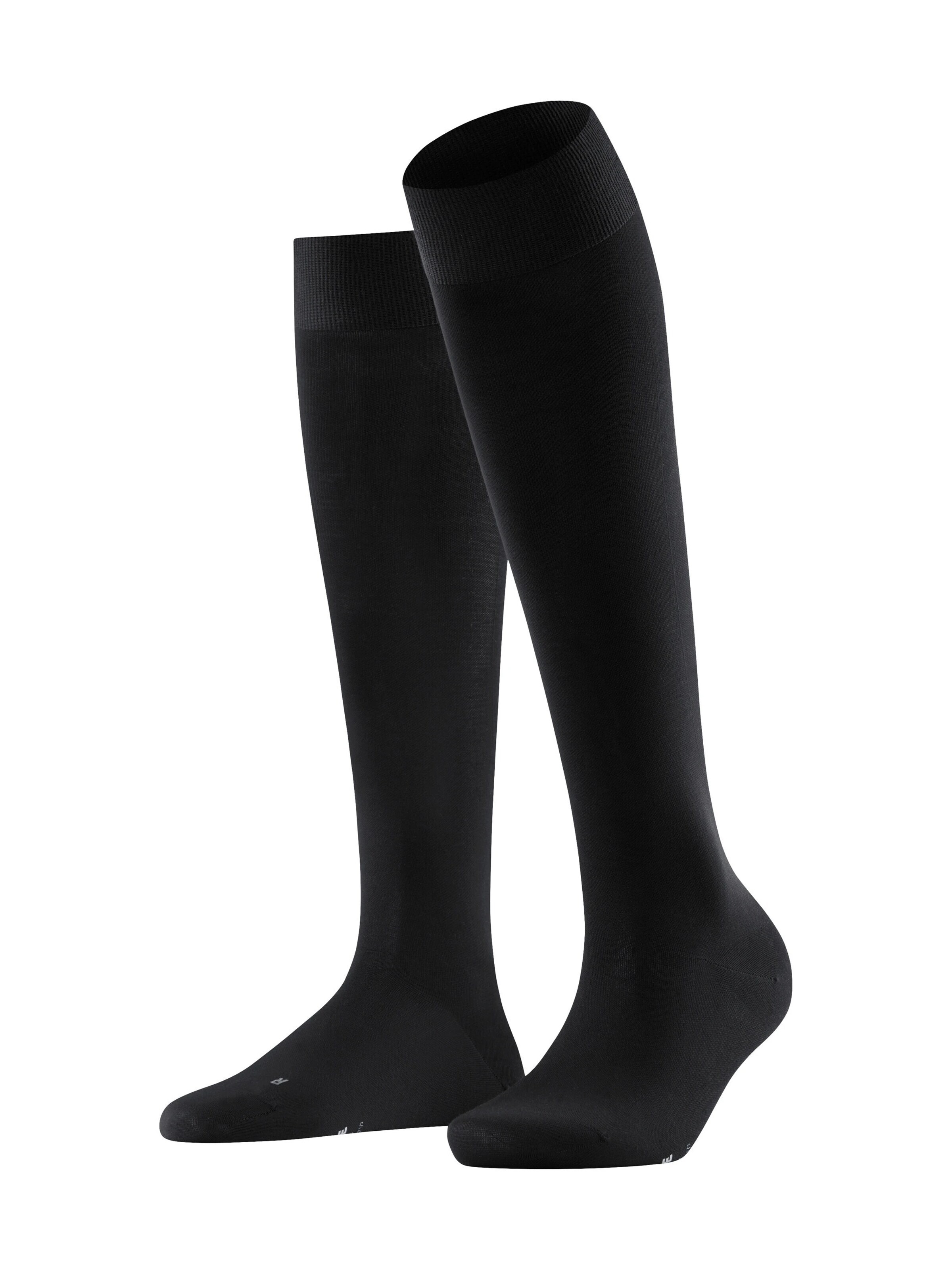 FALKE Overknee Strümpfe 'Vitalizer'‌‌‌ in Schwarz: Vorderseite