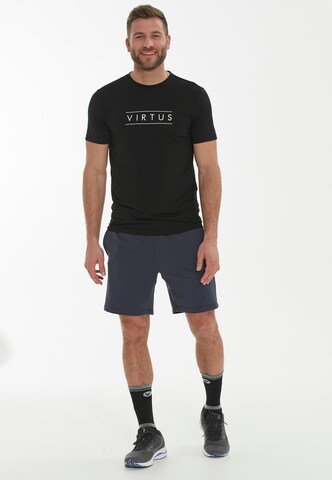 Virtus Regular Sportbroek 'Patrick' in Blauw