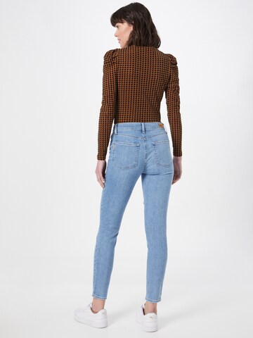 PAIGE Skinny Farmer 'Hoxton' - kék