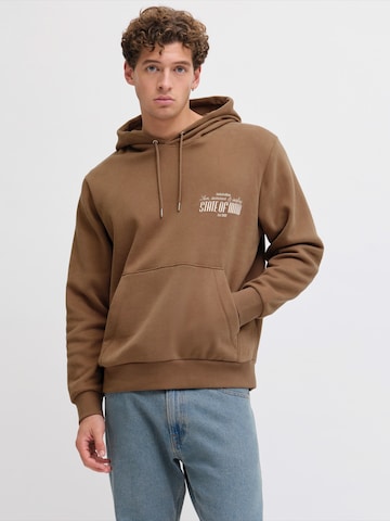 JJ Rebel Tréning póló 'JREBCHRISTIAN' - barna: elől