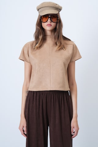 Trend Alaçatı Stili Pusero värissä beige