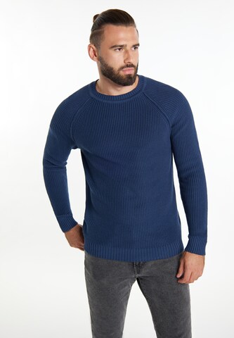 DreiMaster Vintage Sweater in Blue: front