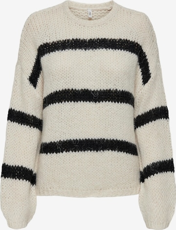 smėlio ONLY Megztinis 'ONLJackie': priekis