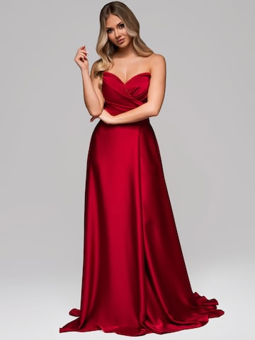 Ombre Abendkleid‌ in Rot