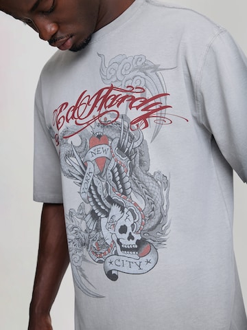 Ed Hardy Shirt in Grey