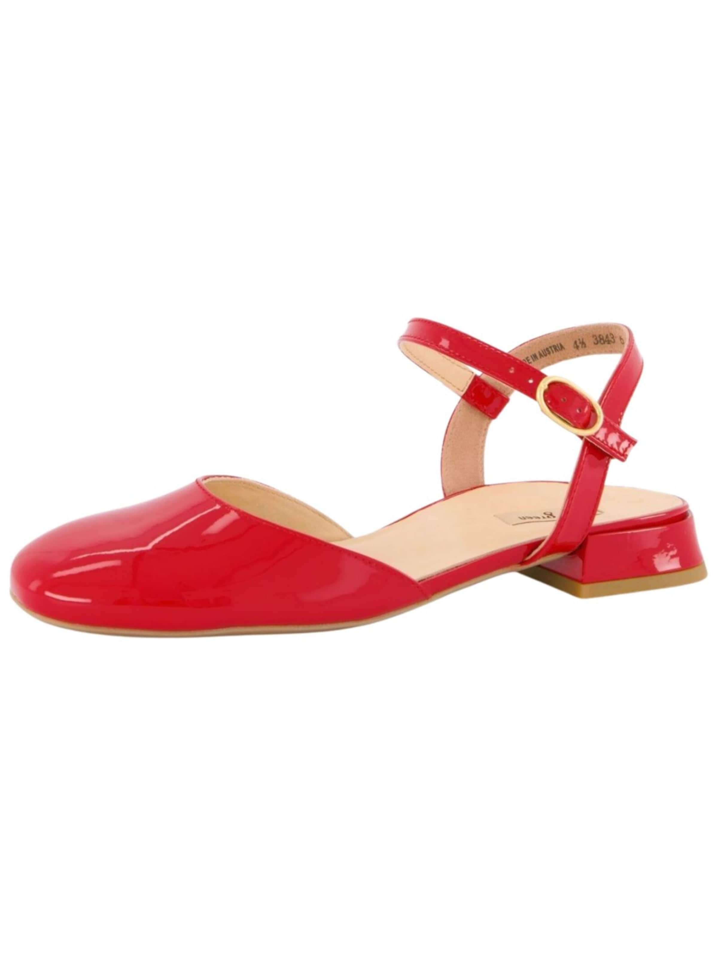 Décolleté sling di Paul Green in rosso: frontale