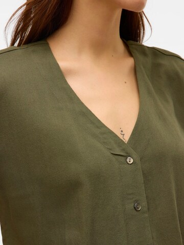 Chemisier 'VMJESMILO' VERO MODA en vert