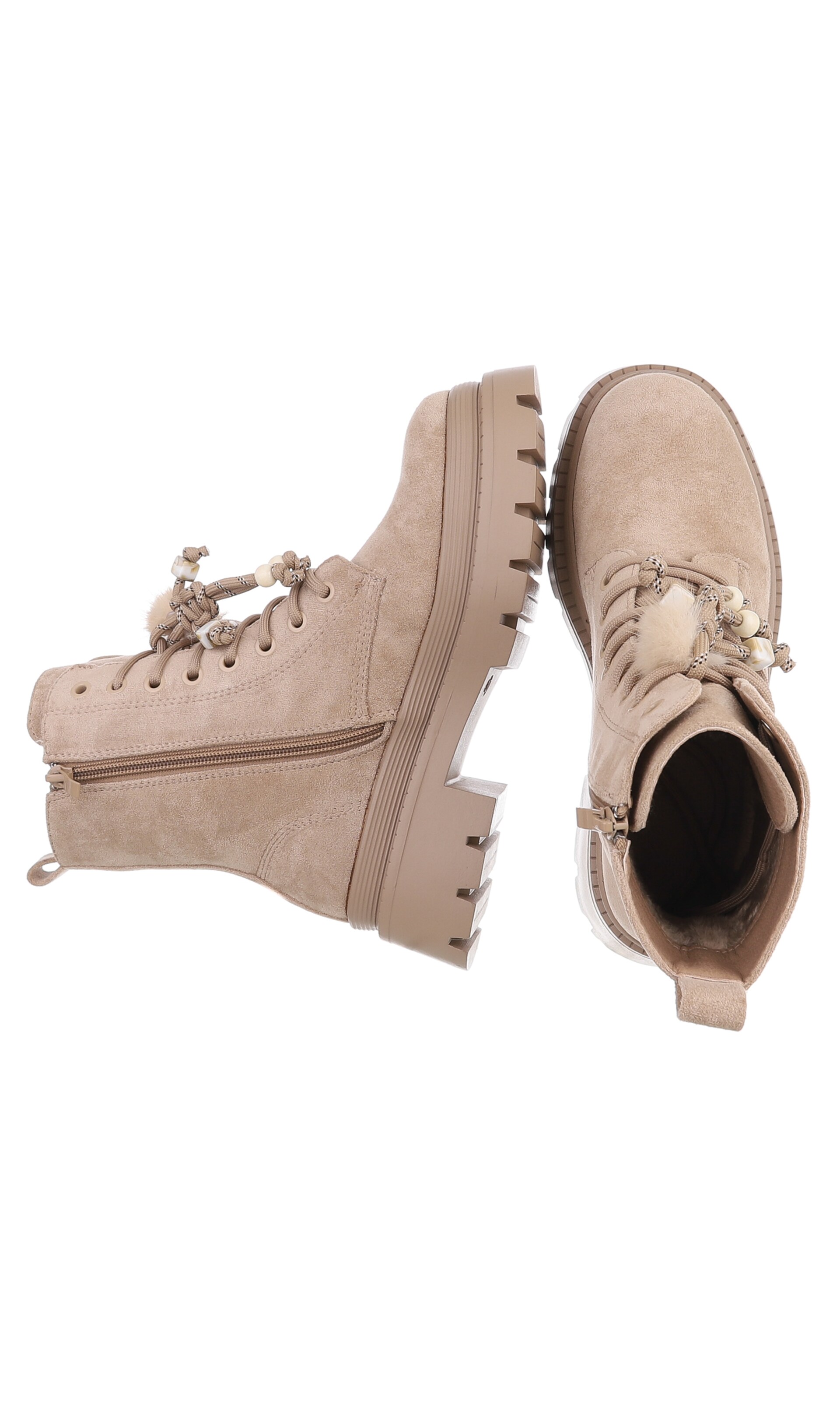 Ital-Design Stiefelette in Braun