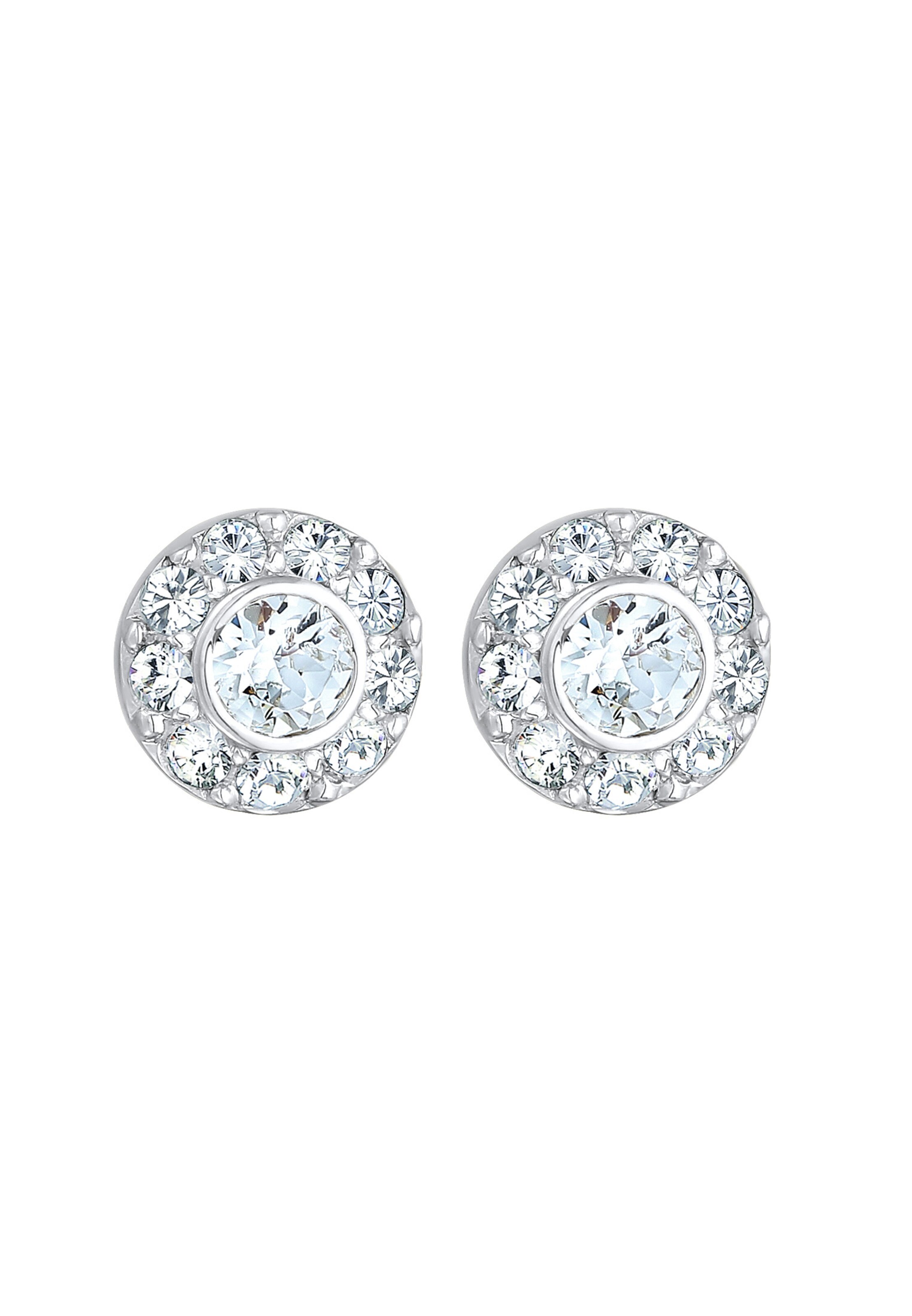 Boucles d'oreilles ELLI en argent : devant