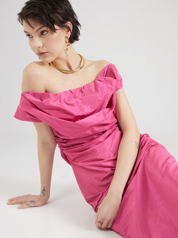 Staud Společenské šaty 'ANDREA' – pink
