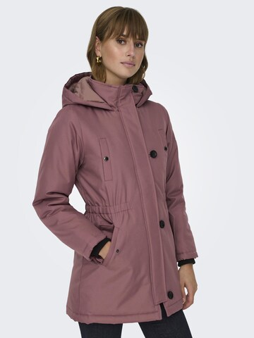 ONLY Between-seasons parka in Brown