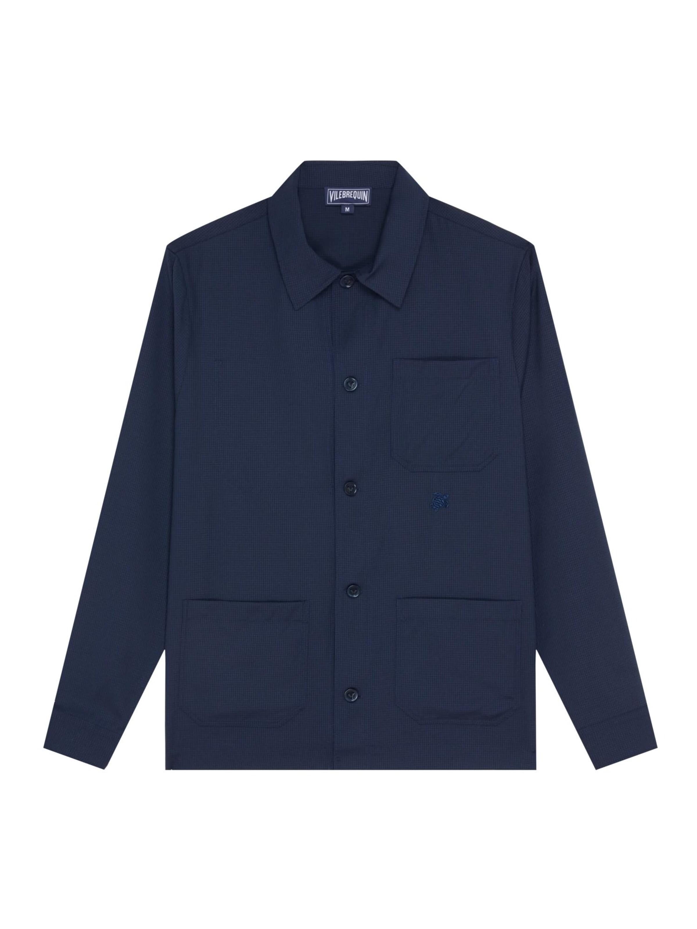Vilebrequin Tussenjas in Blauw: voorkant