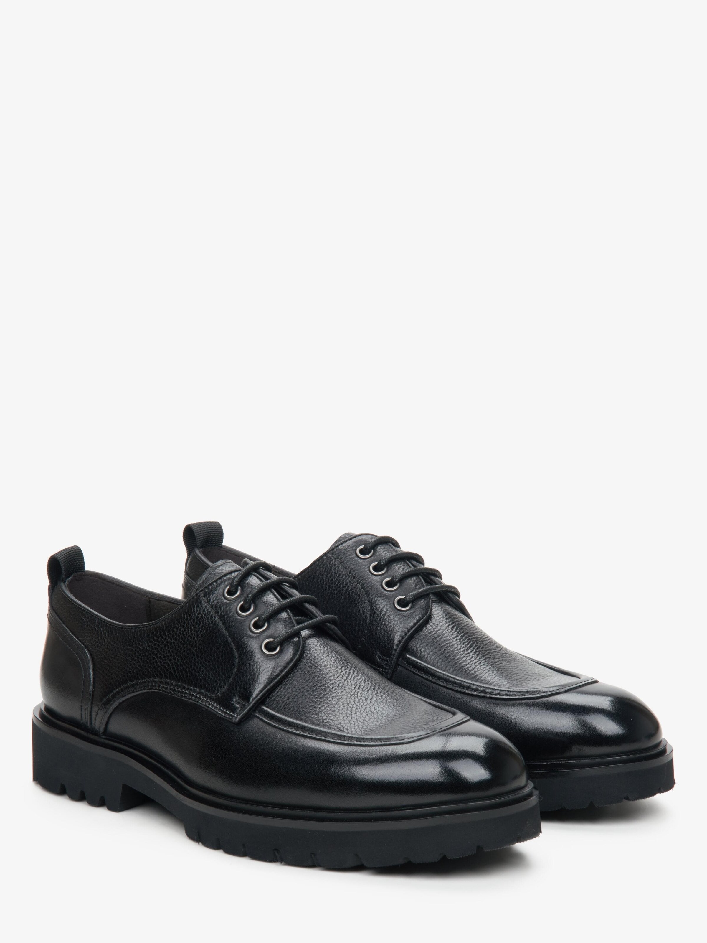 Estro Buty sznurowane '320-9' w kolorze czarny