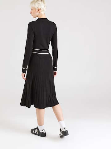 Wallis Pletené šaty - Čierna