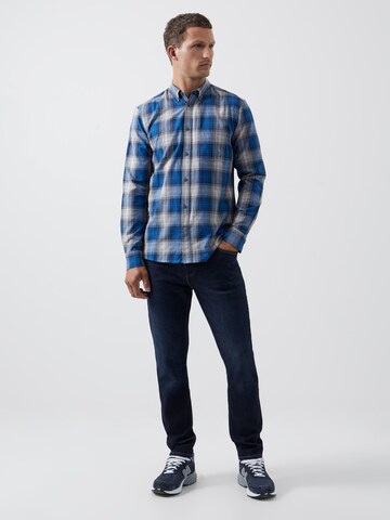 FRENCH CONNECTION Regular fit Button Up Shirt in Blue