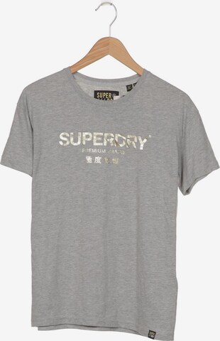 Superdry T-Shirt S in Grau: predná strana