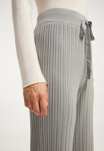 usha BLACK LABEL Wide Leg Hose in Grau