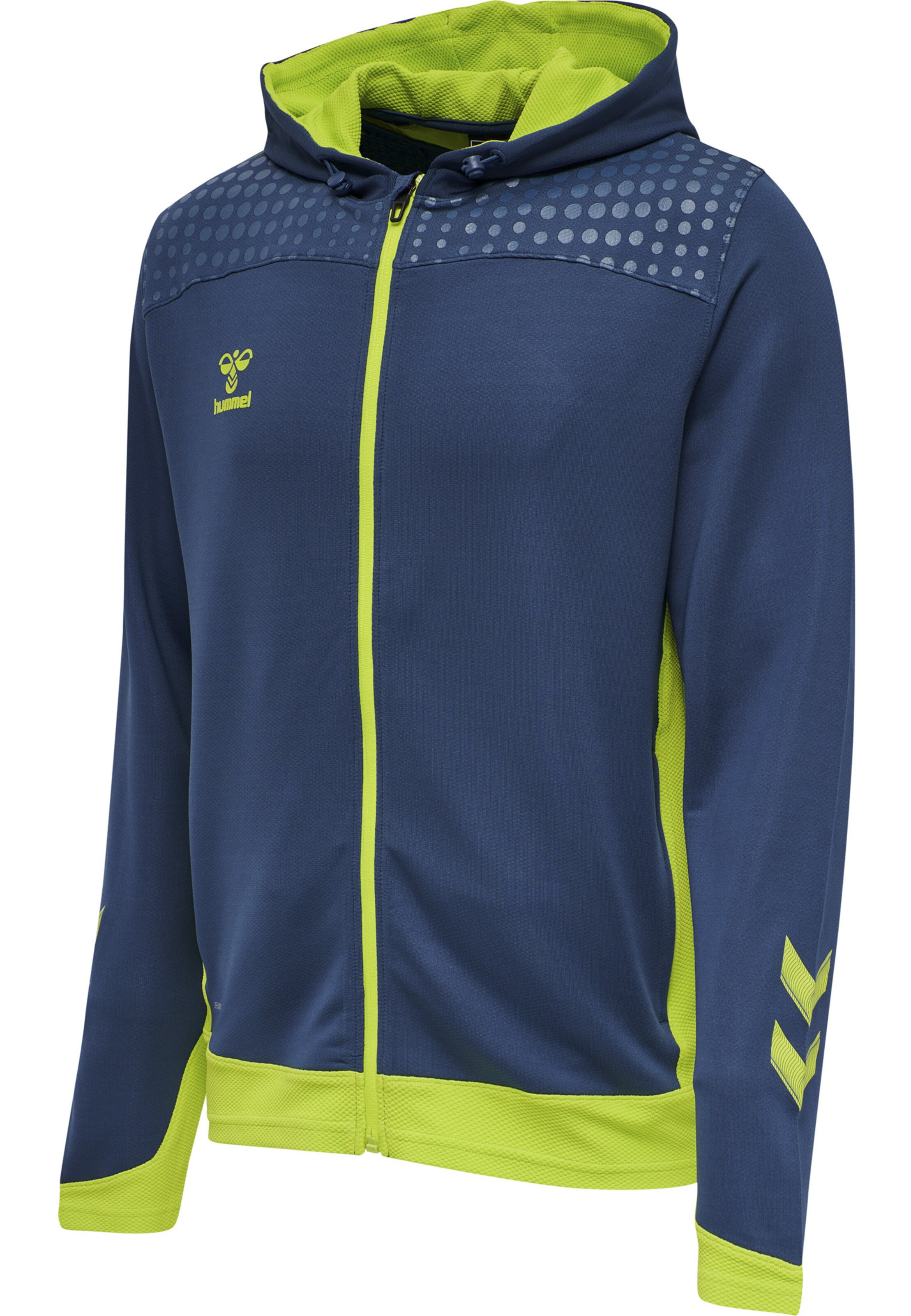 Hummel Sportssweatjakke i blå