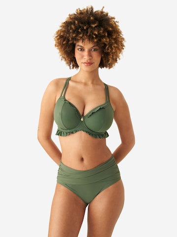 SugarShape Minimizer Horní díl plavek 'Valencia' – zelená