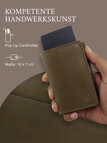 Akaroa Wallet 'Slim Wallet Pelle II' in Green