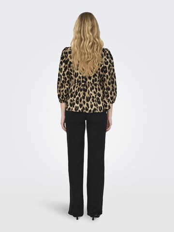 Only Maternity Bluse in Schwarz