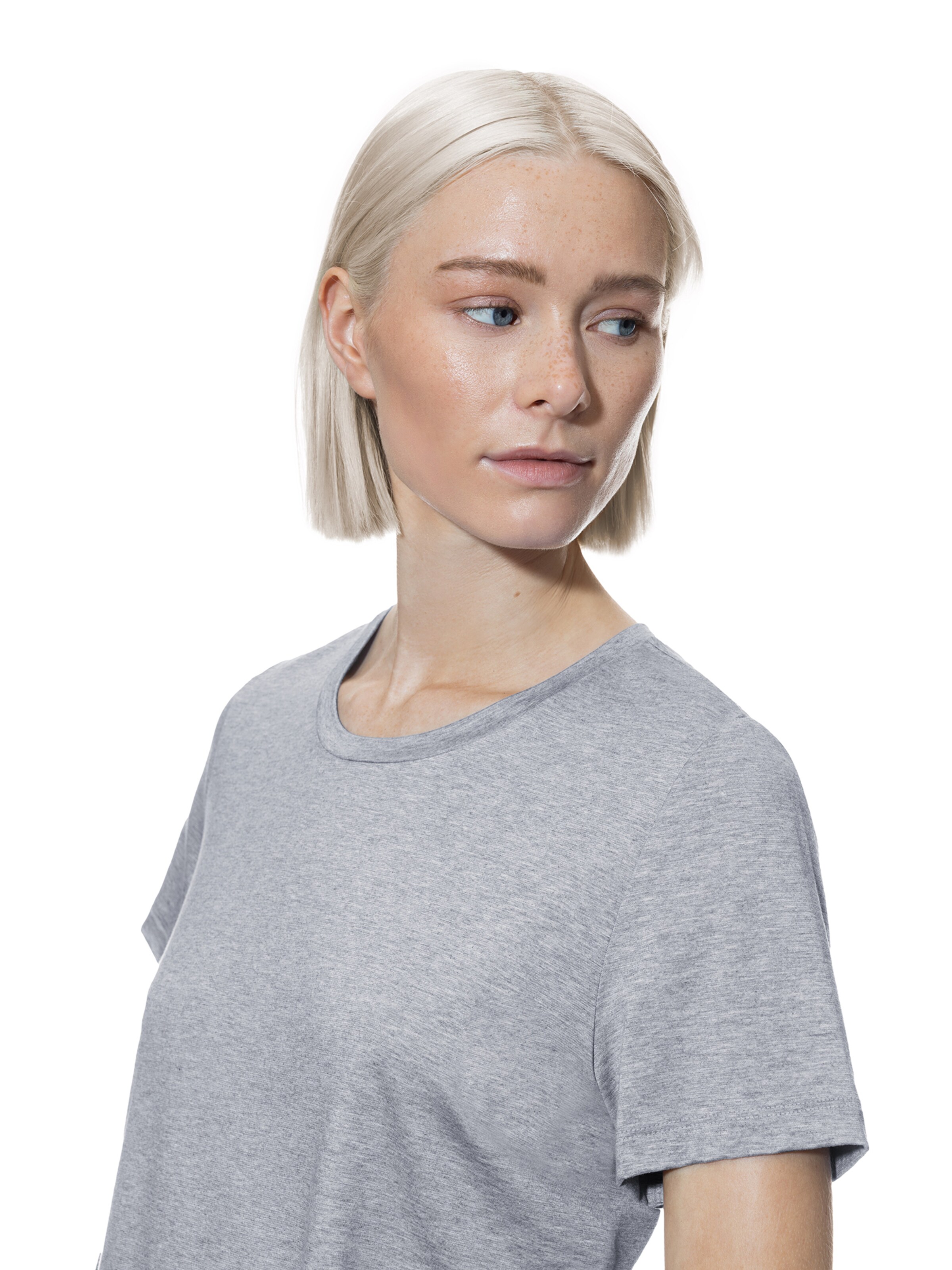 Mey Pajama shirt in Grey