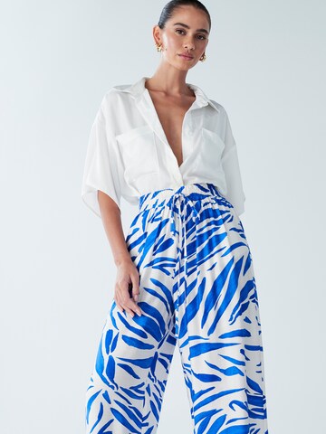BWLDR Wide leg Trousers 'Barcelona' in Blue