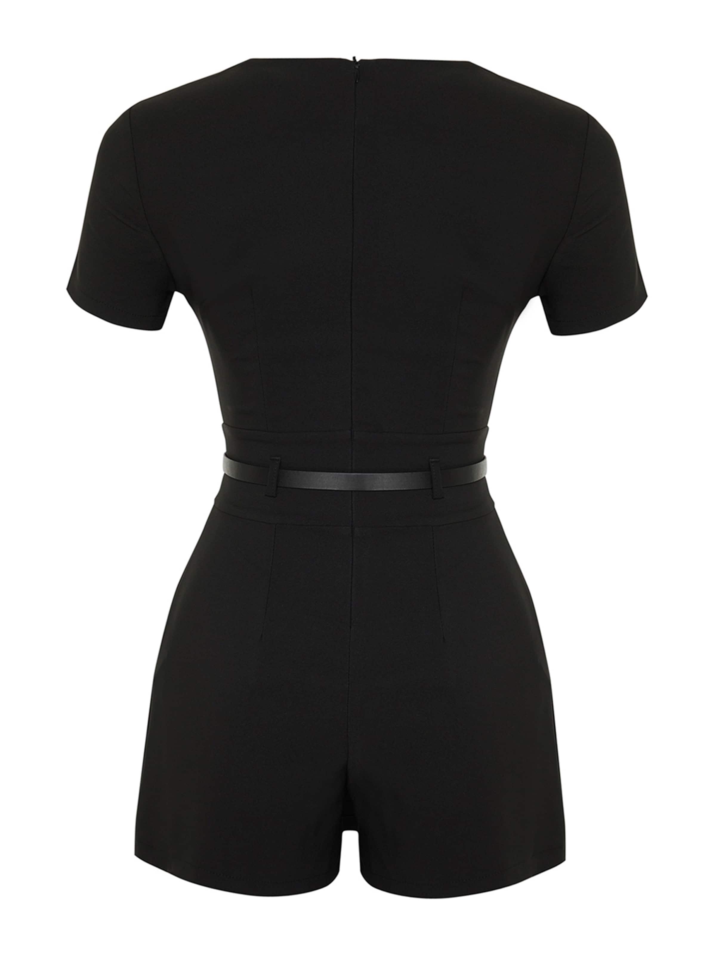 Trendyol Kombinezon | črna barva