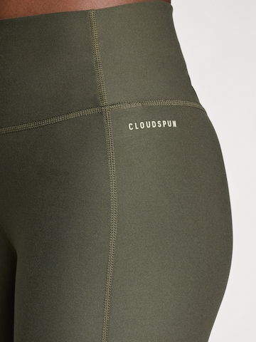 žalia PUMA Siauras Sportinės kelnės 'CLOUDSPUN'