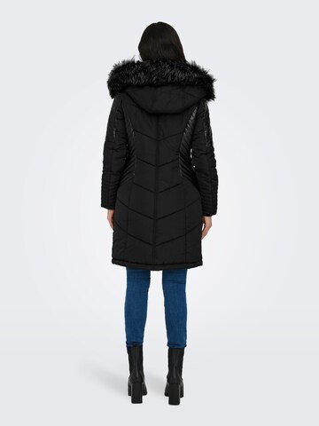 ONLY Winter Coat 'ONLNew Linette' in Black