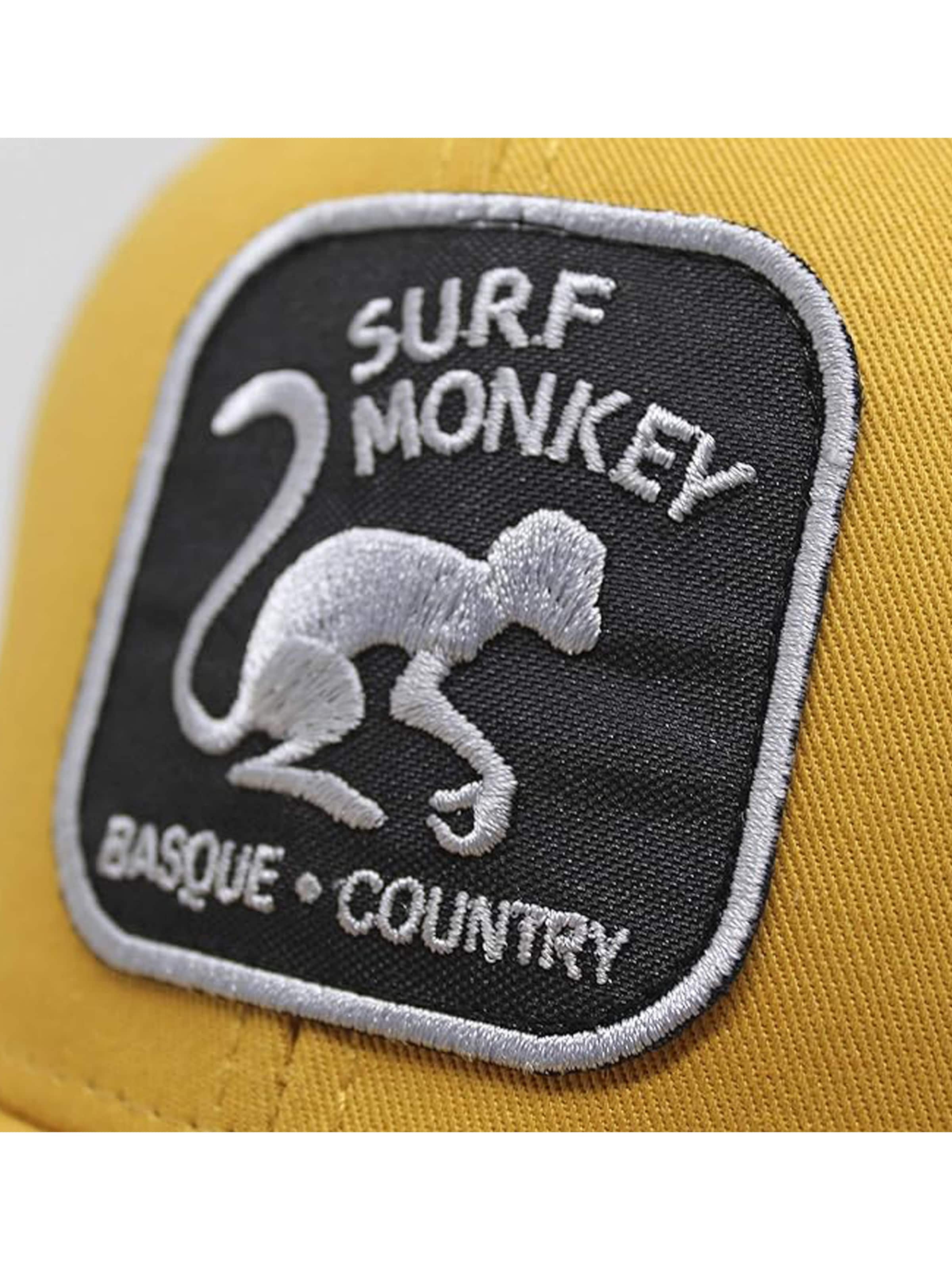 Surf Monkey - Gorra en amarillo