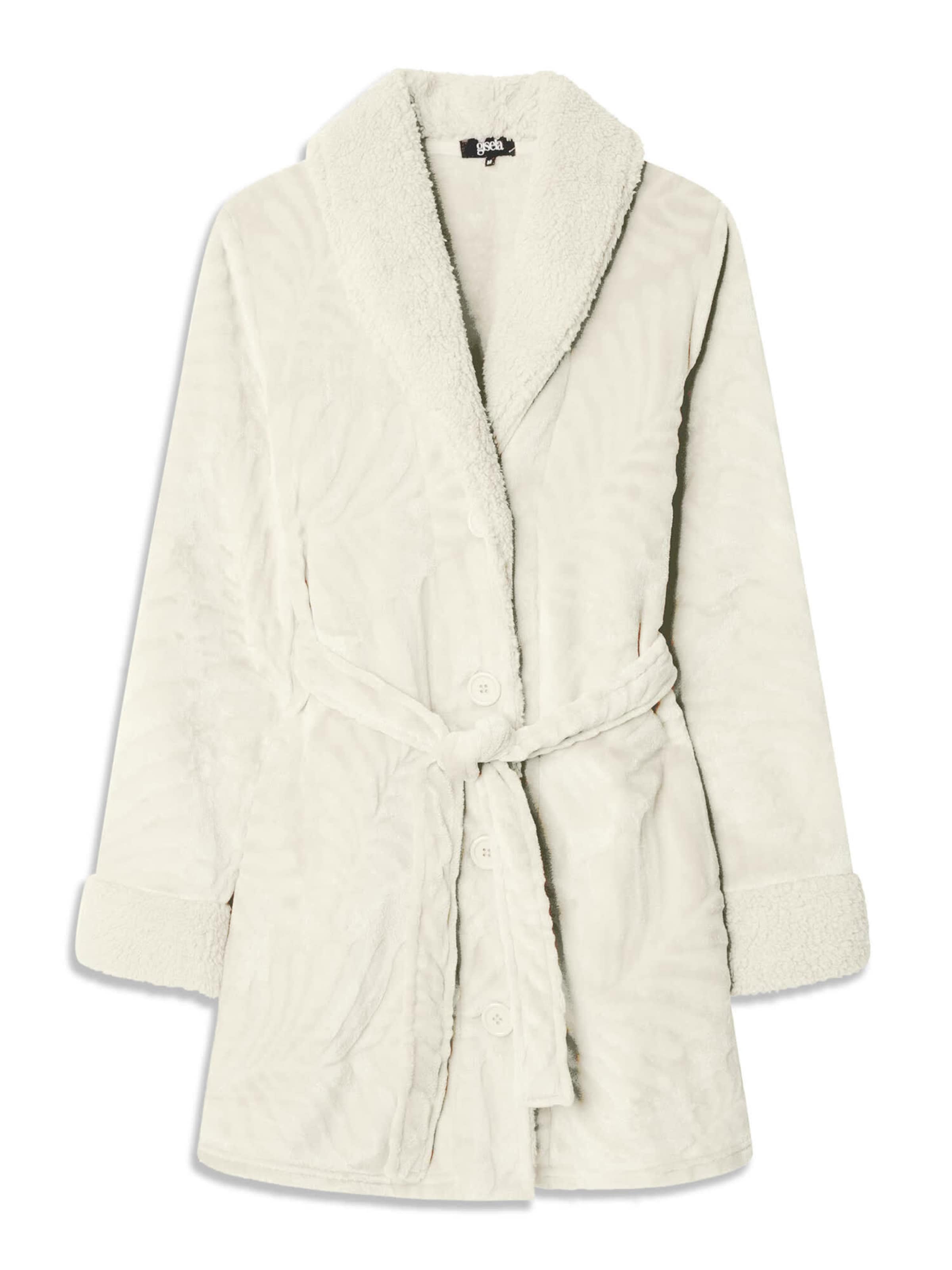 Gisela Kort badedragt i beige: forside