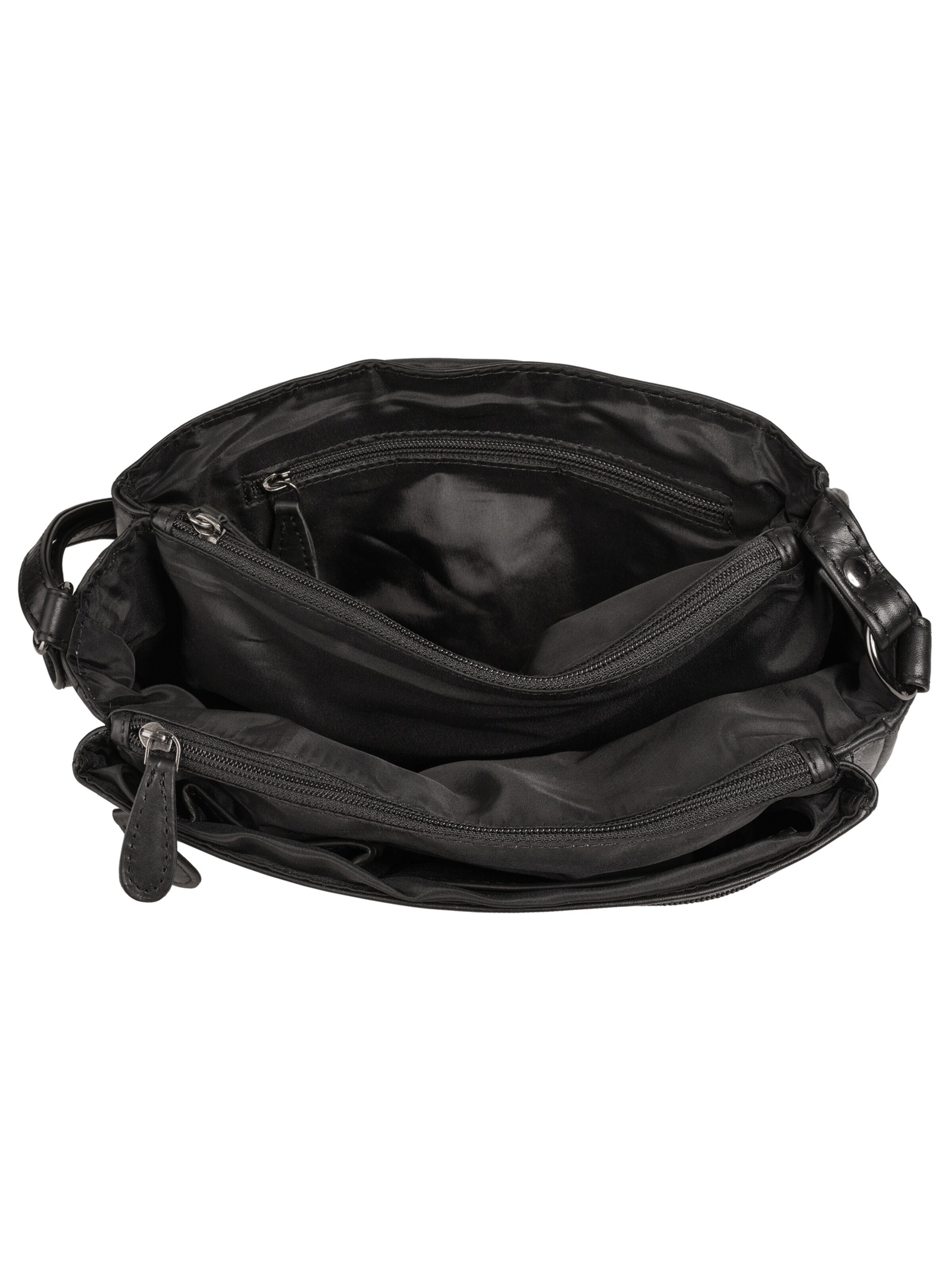 Sac à bandoulière Cluty en noir
