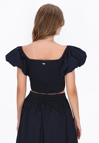 DreiMaster Klassik - Blusa en azul