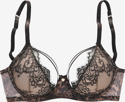 LASCANA Rintaliivi värissä ruskea / musta, Tuotenäkymä