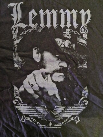 Lemmy Kilmister - Camiseta 'Lemmy Kilmister - Respect 1945-2015 T-Shirt' en gris