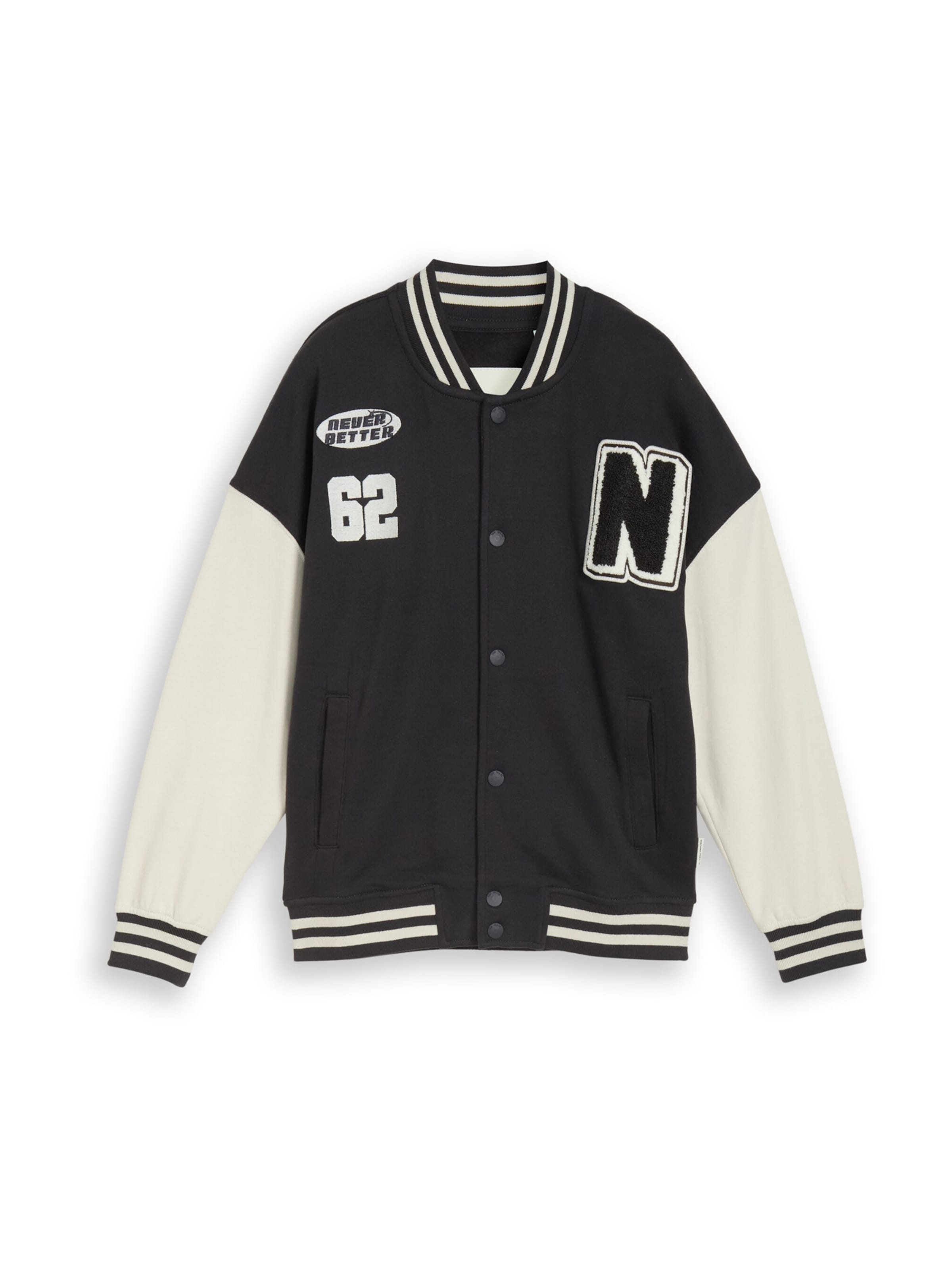 TOM TAILOR Dressipluus, värv hall: eest vaates