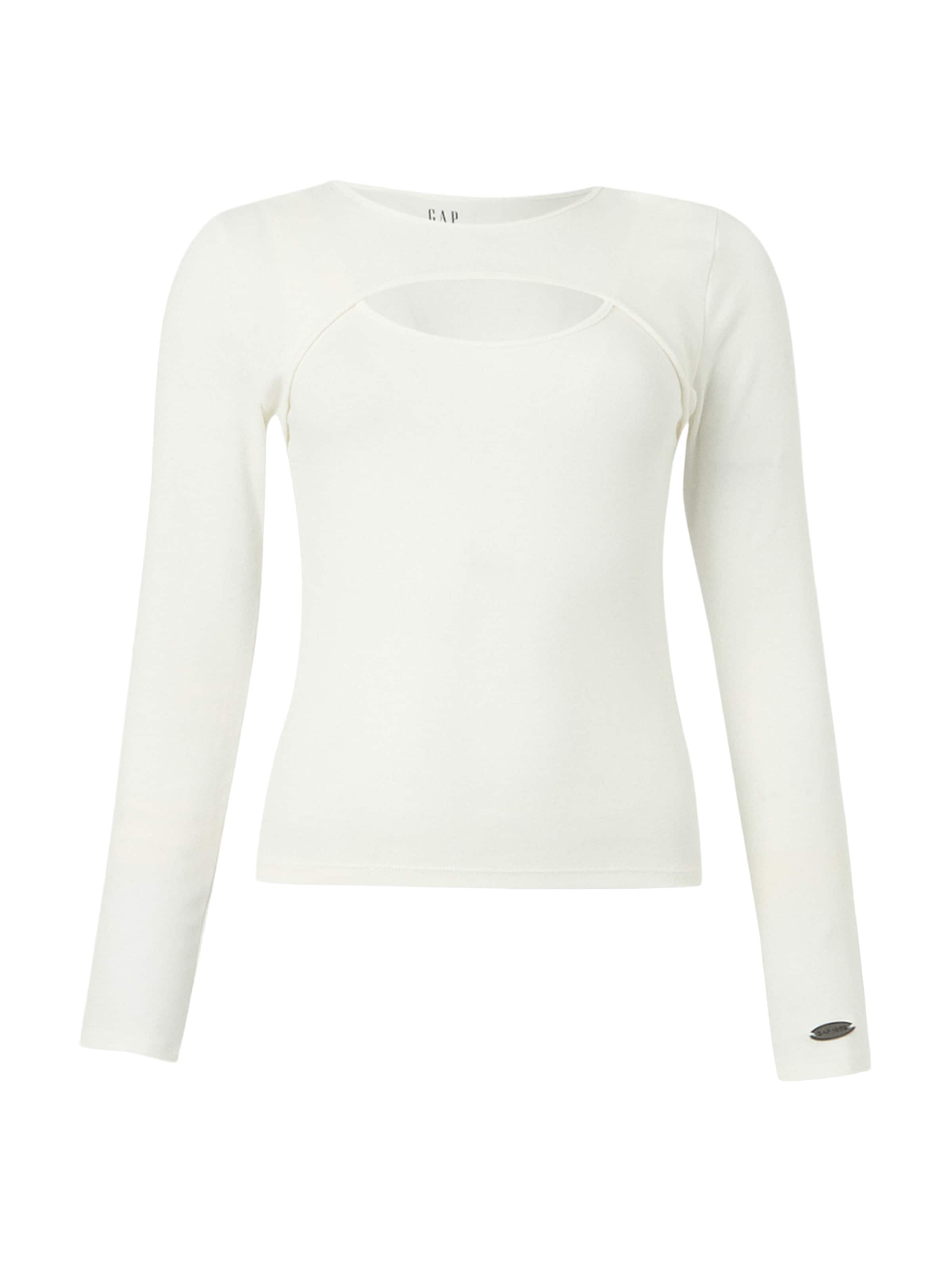 Tricou de la GAP pe alb: față