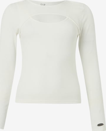 Tricou de la GAP pe alb: față